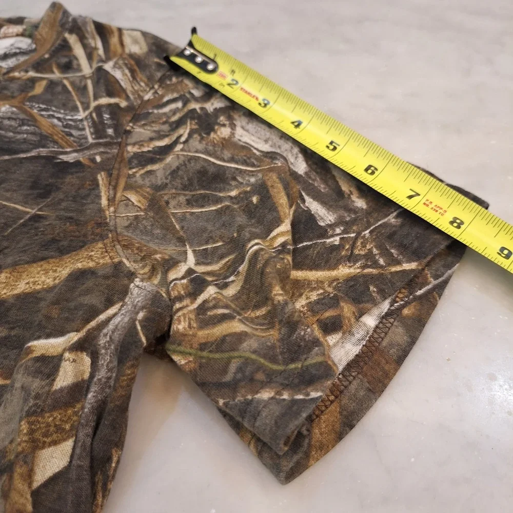 Magellan Outdoors T-Shirt Kids XL Camo Realtree Max-5 Hunt Gear Short Sleeve Tee